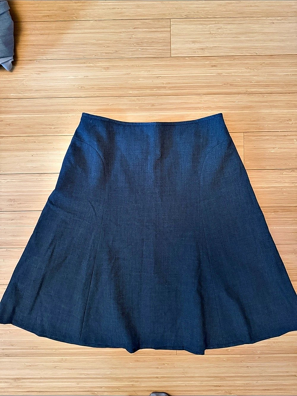 Calvin Klein A-Line Skirt in Dark Gray Size 4